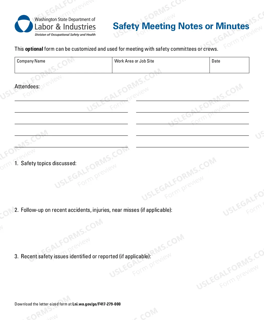 Preview Safety Committees and Meetings