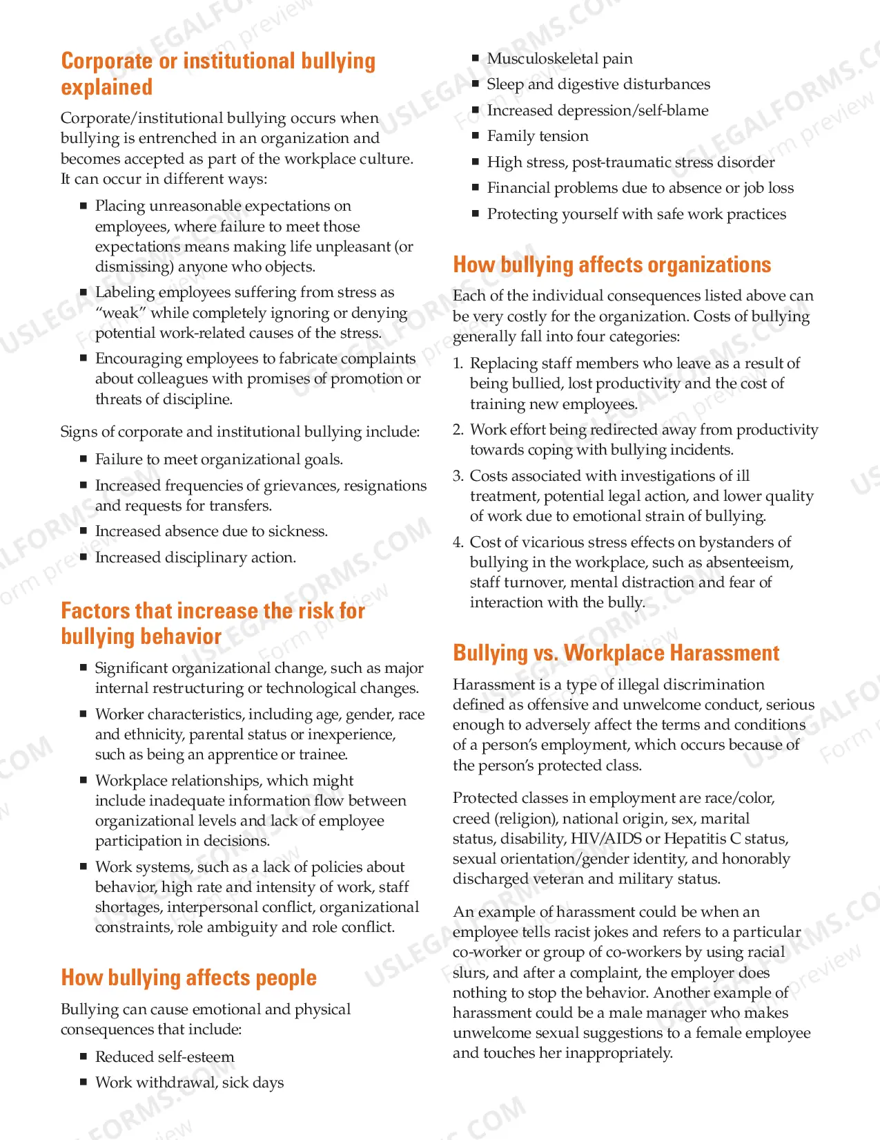 Preview Stop Workplace Bullying (SHARP)