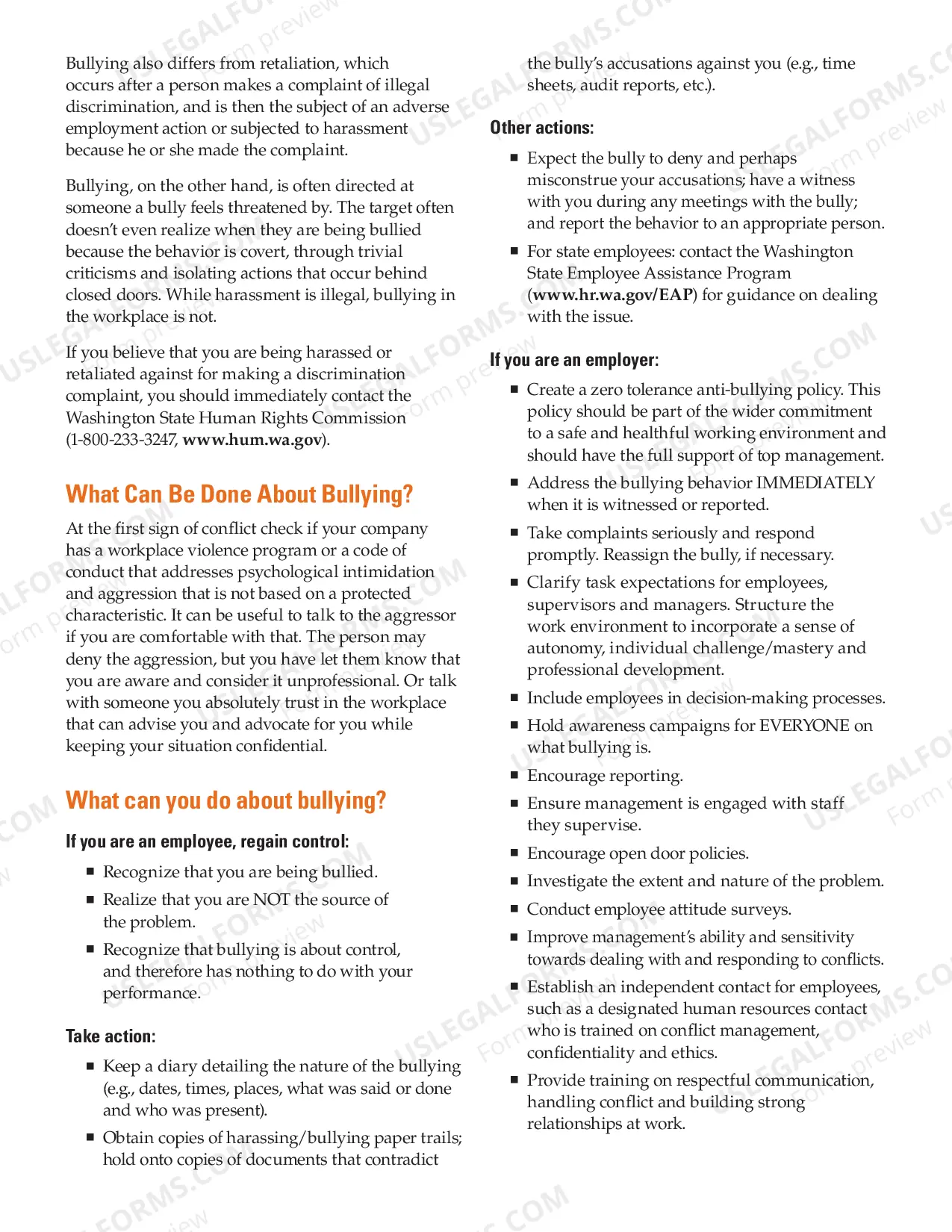 Preview Stop Workplace Bullying (SHARP)