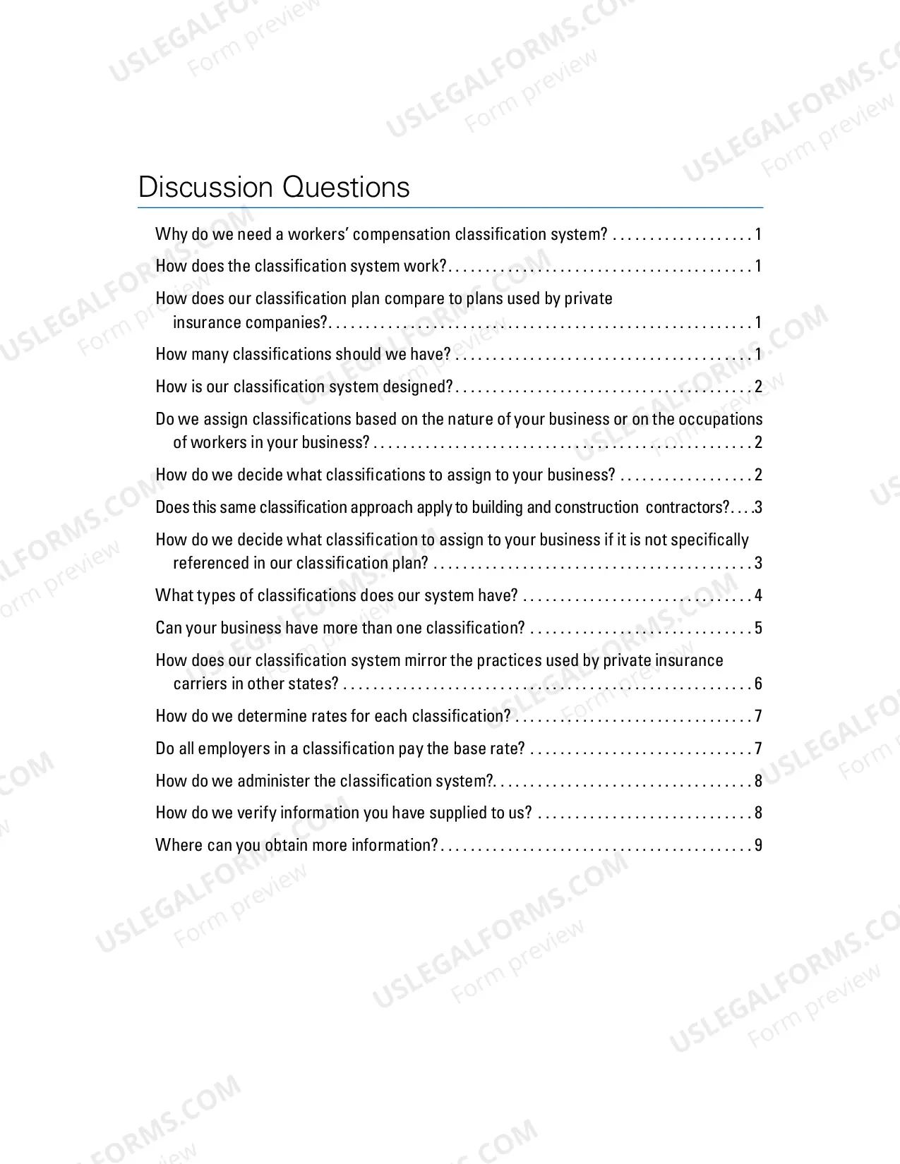 Preview The ABCs of Classifications in Washington