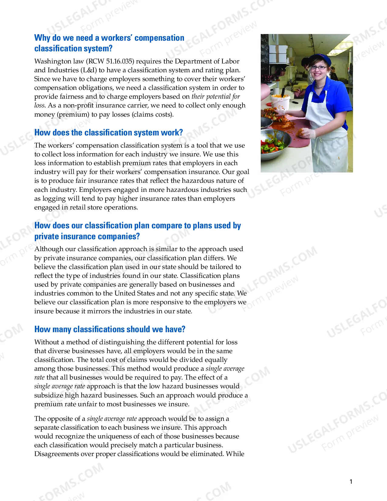 Preview The ABCs of Classifications in Washington