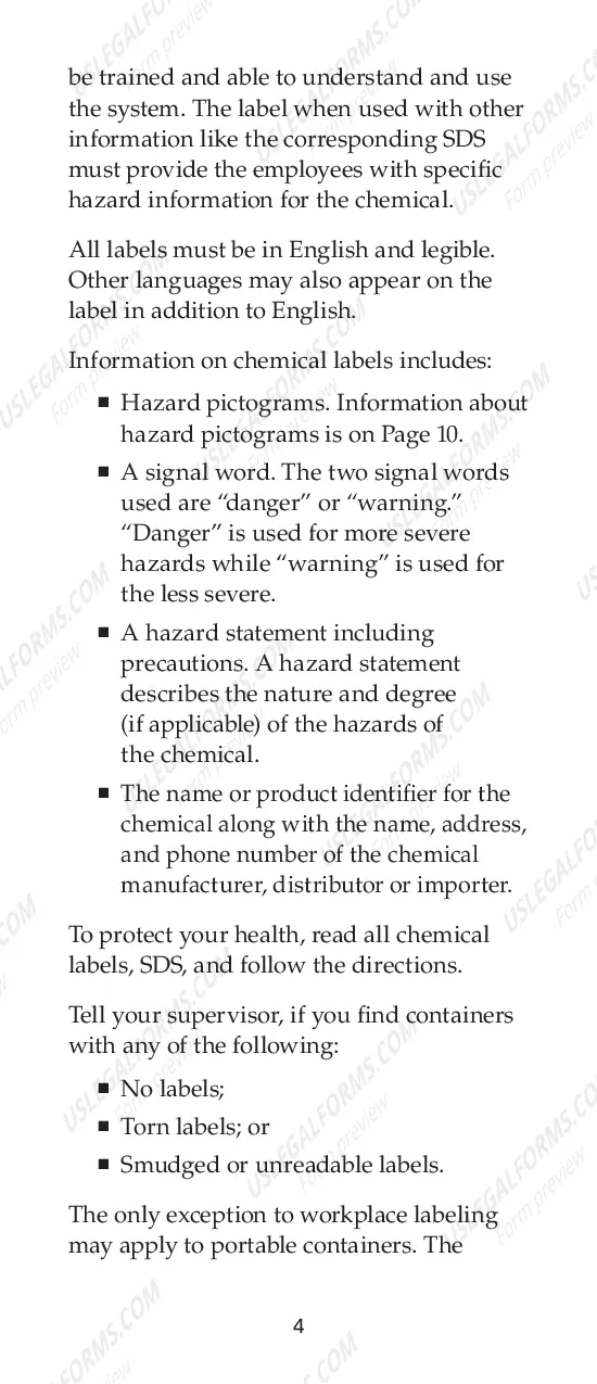 Preview Workers' Guide to Hazardous Chemicals