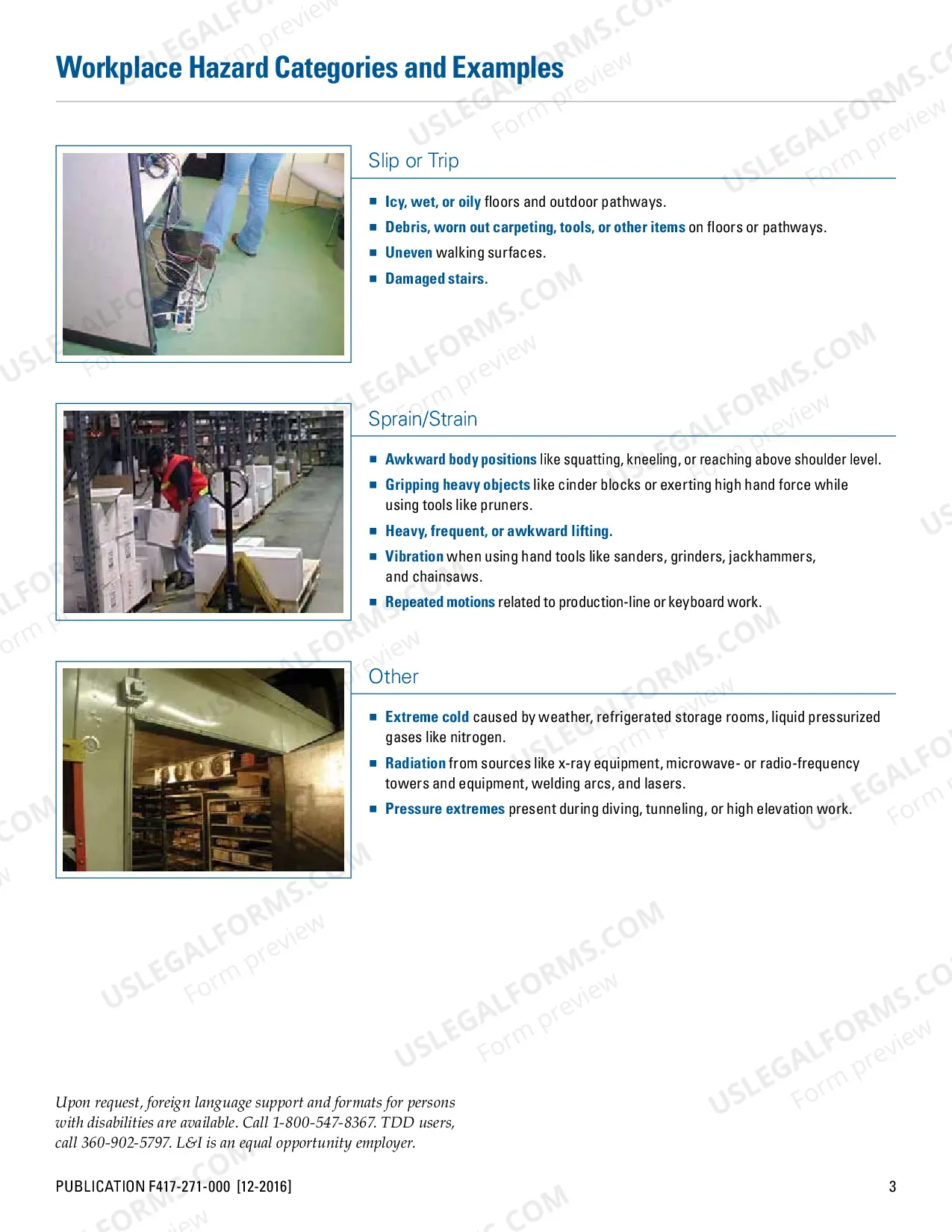 Preview Workplace Hazards & Solutions Worksheet