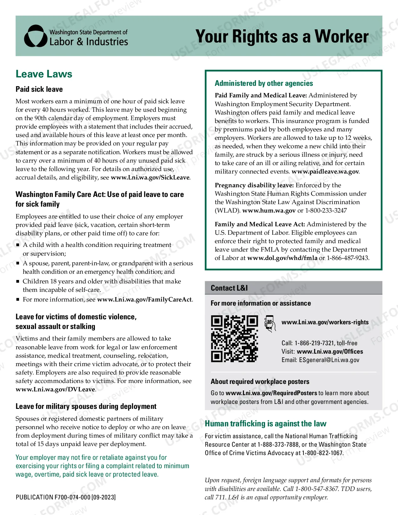 Preview Your Rights as a Worker