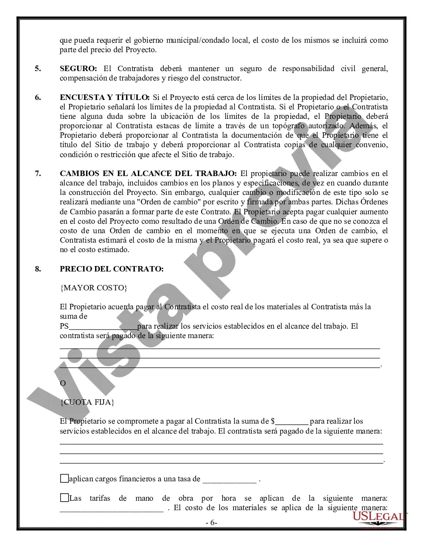 Preview Contrato HVAC para contratista