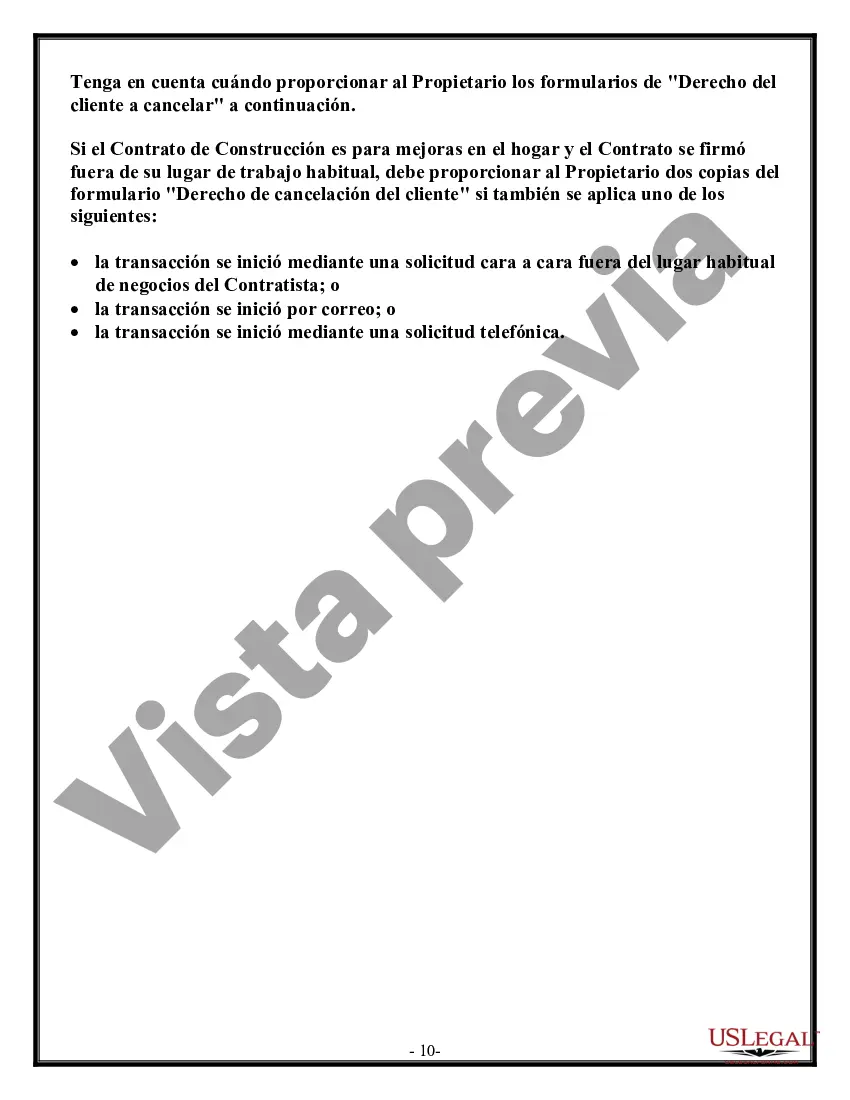 Preview Contrato marco para contratista