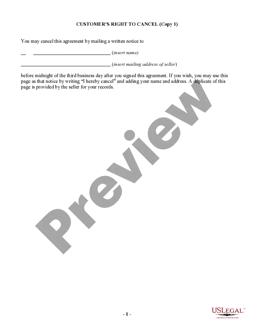 Preview Security Contract for Contractor