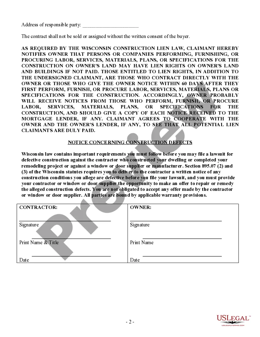 Preview Paving Contract for Contractor