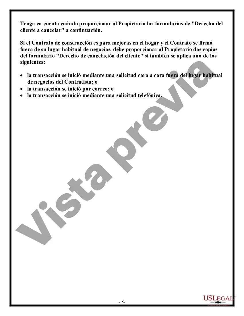 Preview Contrato de Drenaje para Contratista