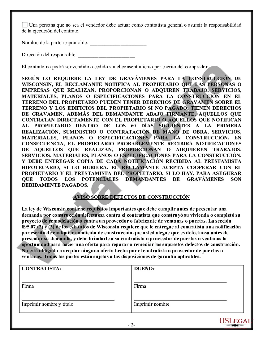 Preview Contrato de plomería para contratista