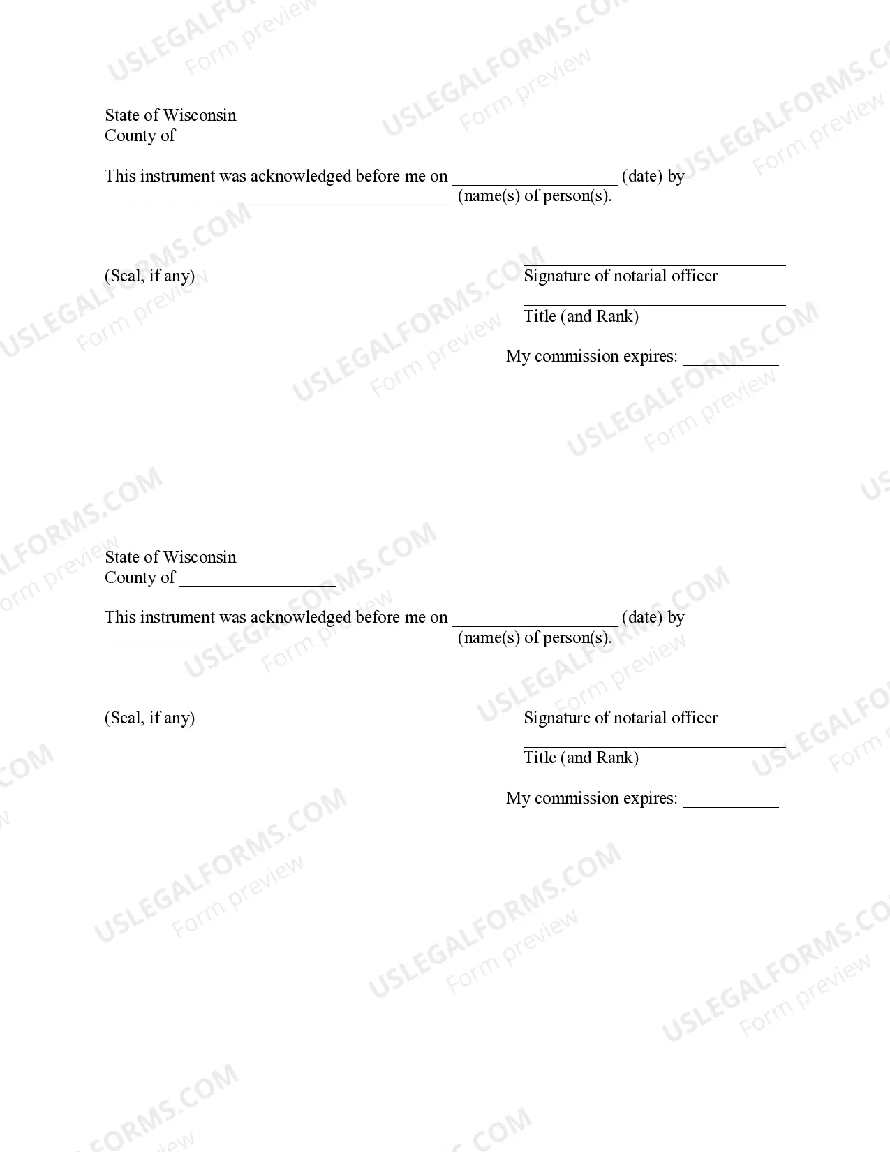 Preview Notice of Assignment of Contract for Deed