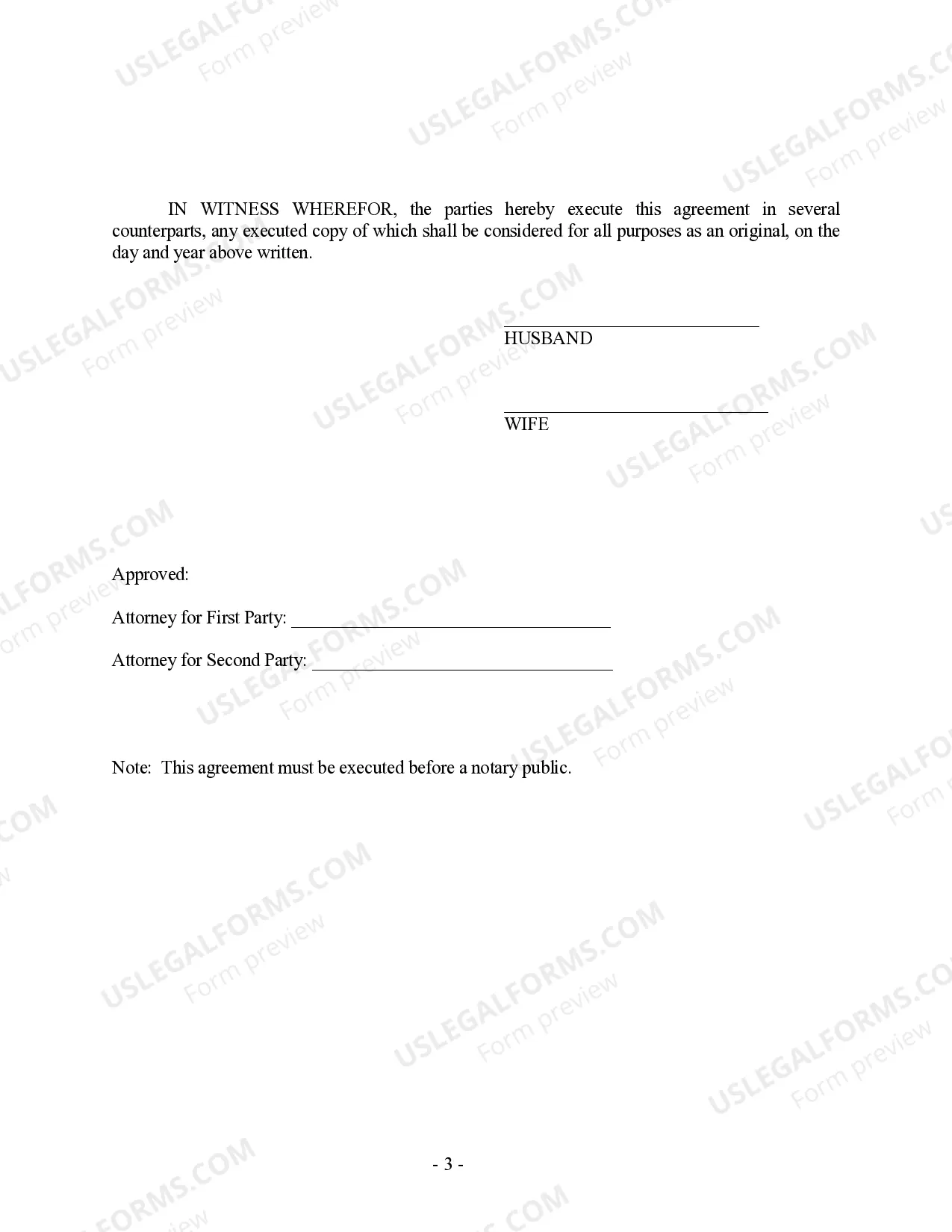 Preview Amendment to Prenuptial or Premarital Agreement