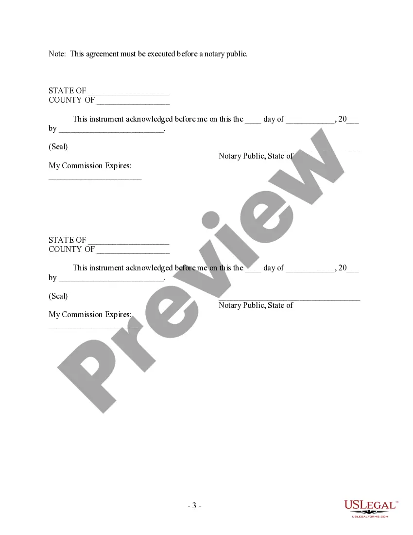 Preview Revocation of Postnuptial Property Agreement