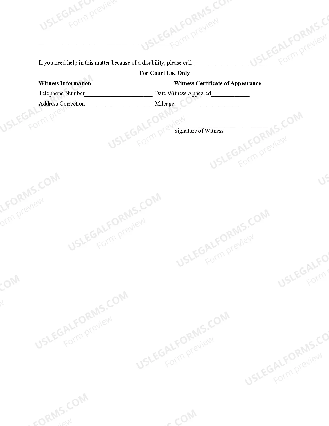 Preview Wisconsin Third Party Subpoena Duces Tecum