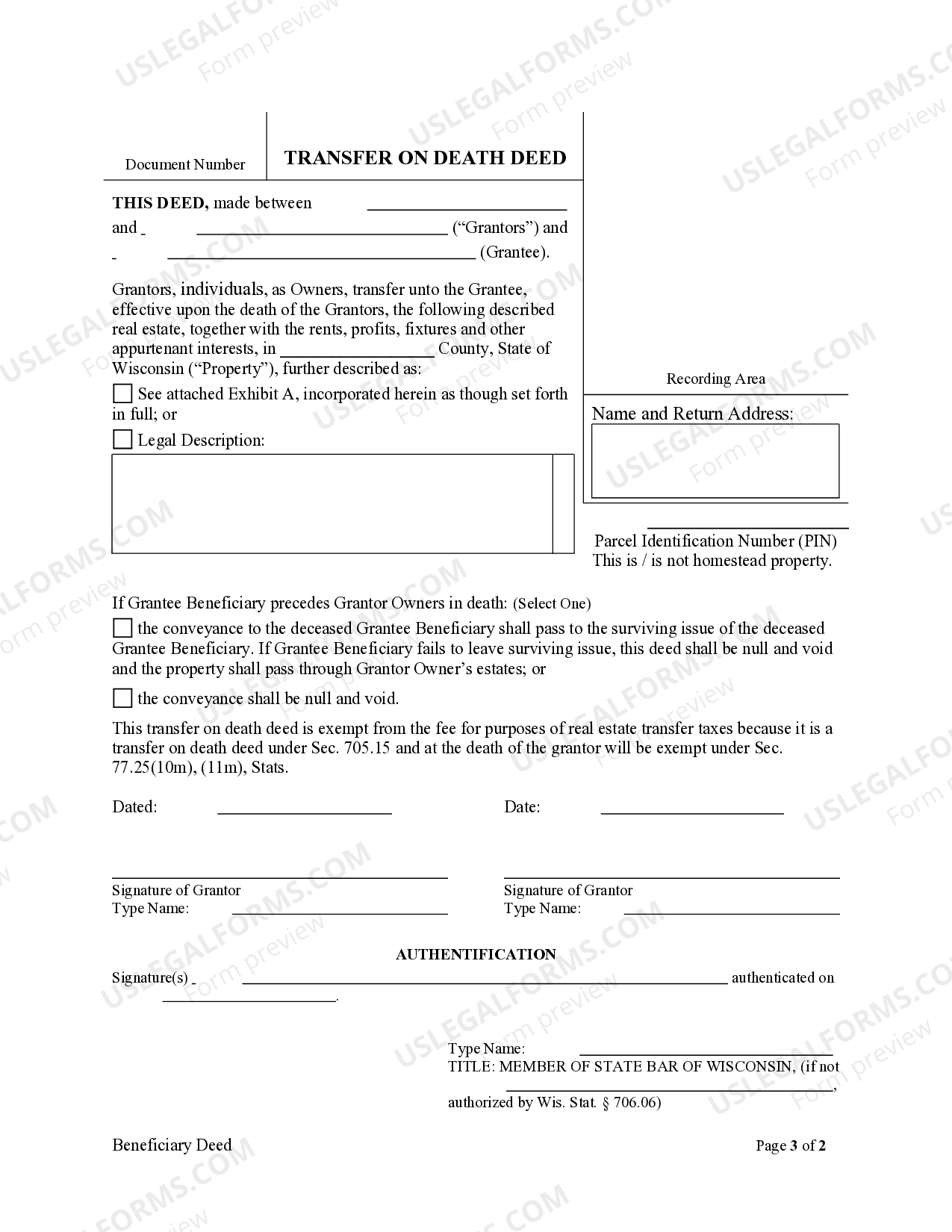 Printable Payable On Death Form Printable Forms Free Online