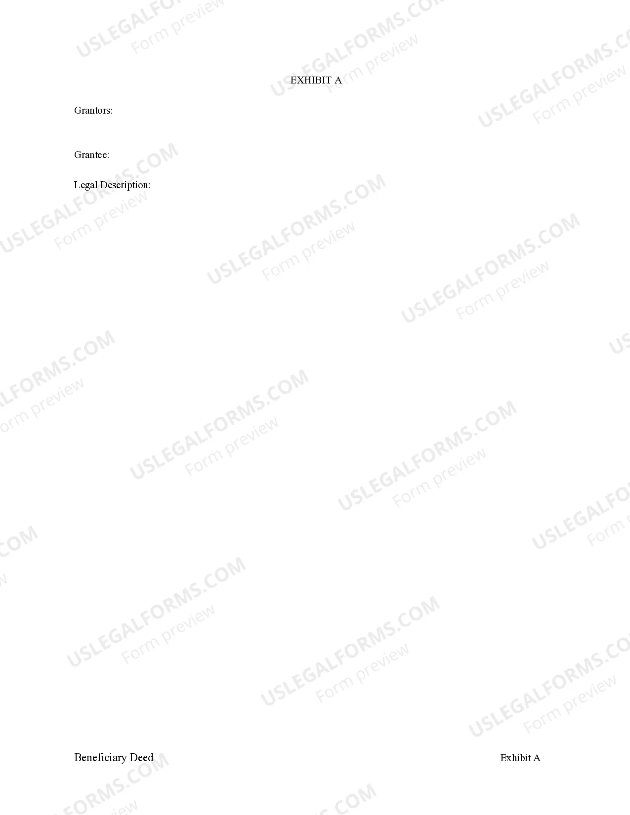 Preview Transfer on Death Deed or TOD - Beneficiary Deed from Two Individuals to an Individual