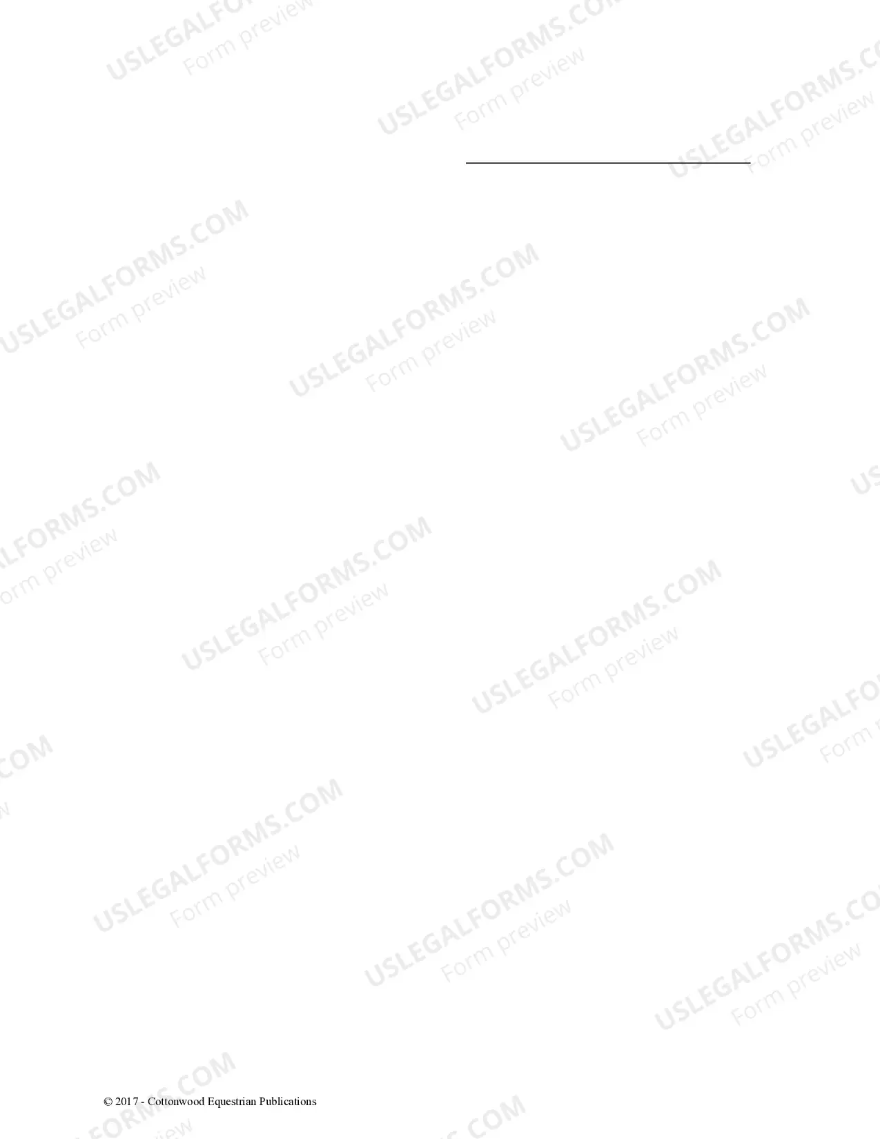 Preview Hauling Release and Waiver - Horse Equine Forms