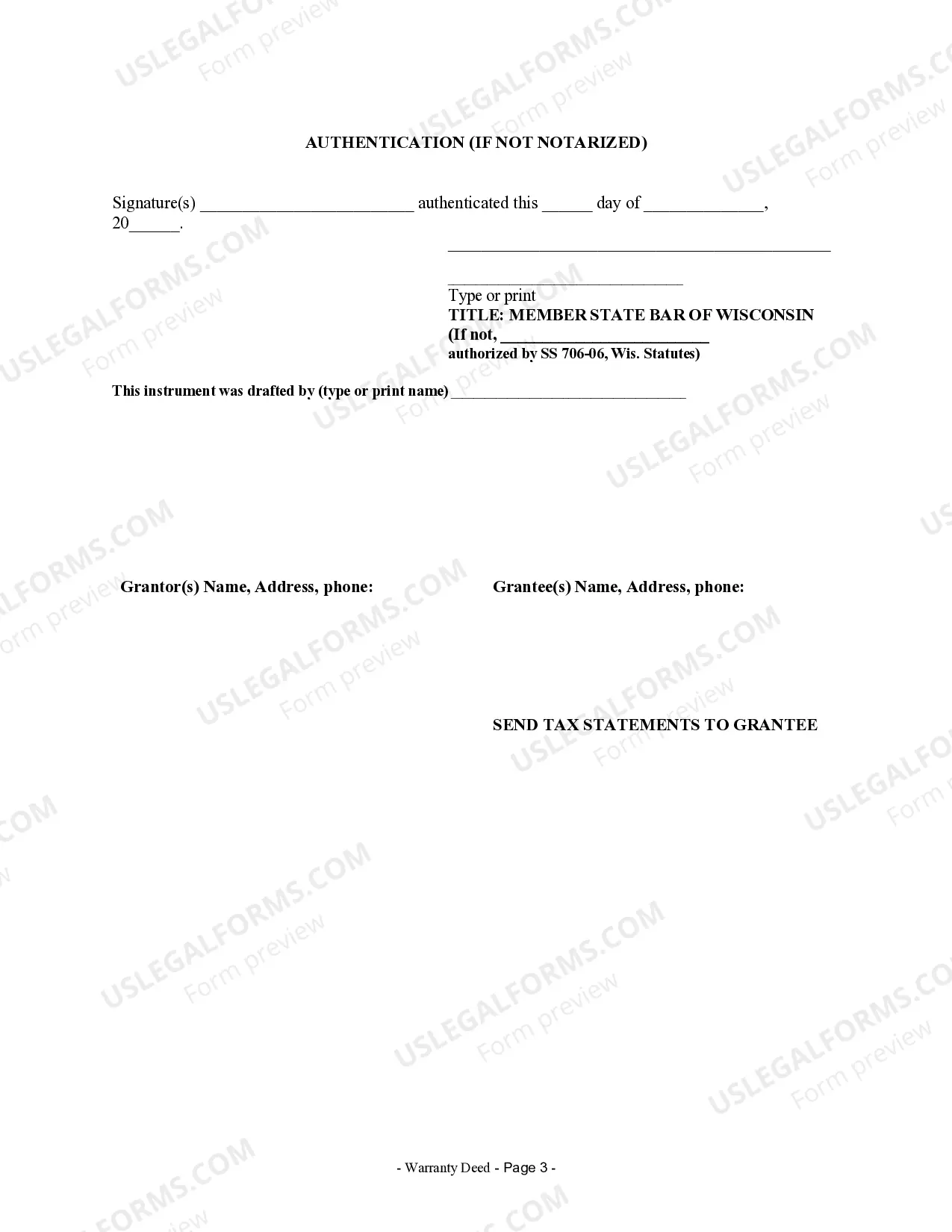 Preview Warranty Deed from Husband and Wife to Corporation