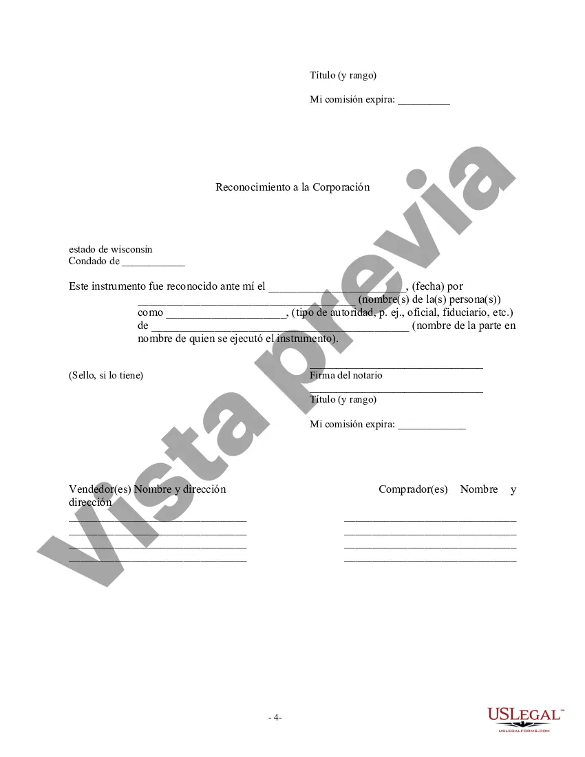 Preview Factura de venta en relación con la venta del negocio por parte del vendedor individual o corporativo