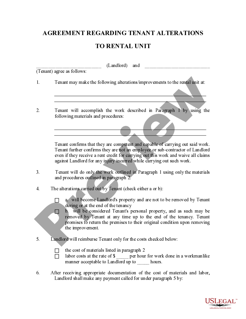 Landlord Allow Tenant Form N12 US Legal Forms