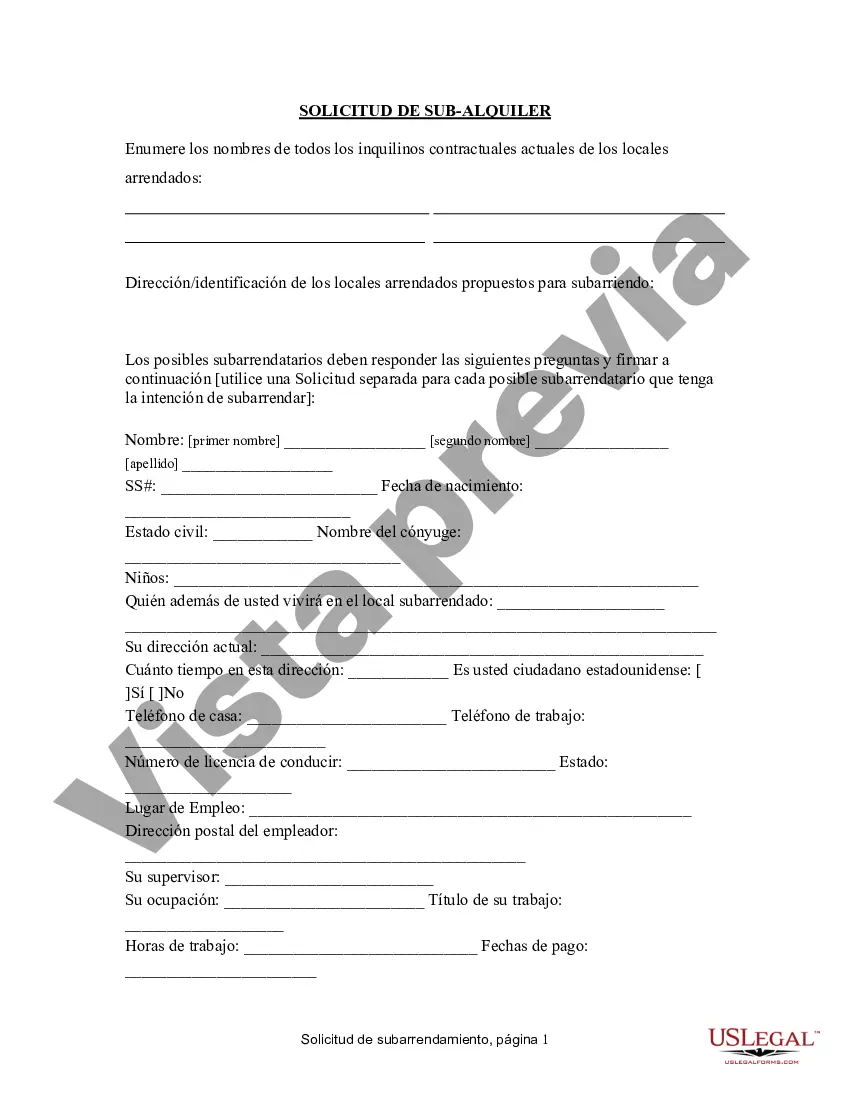 Preview Solicitud de subarrendamiento