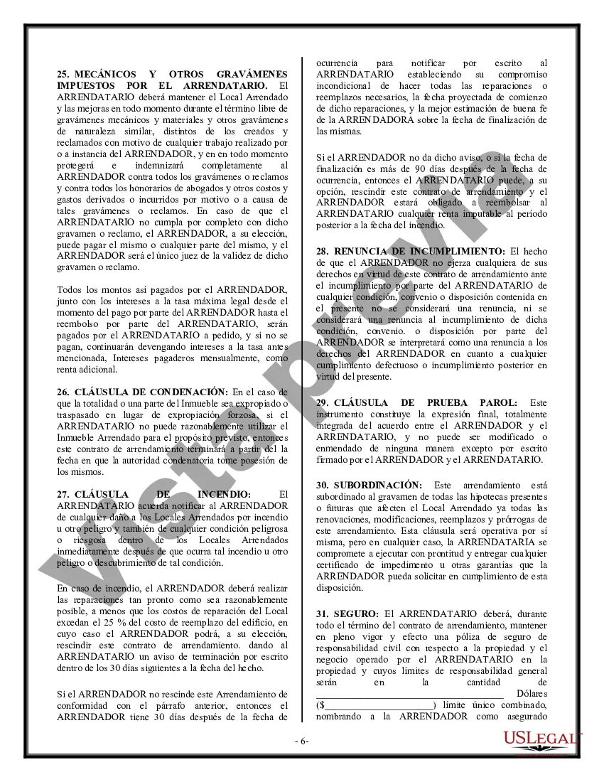 Preview Arrendamiento de edificio o espacio comercial