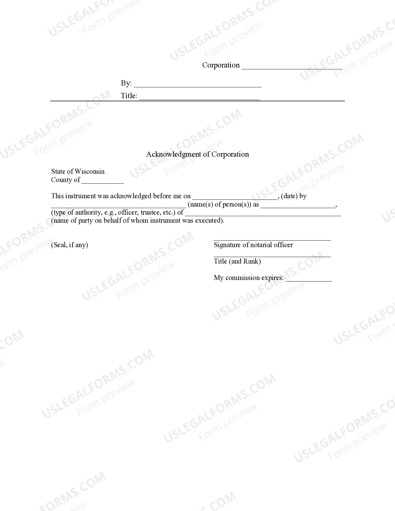 Preview Bill of Sale with Warranty for Corporate Seller