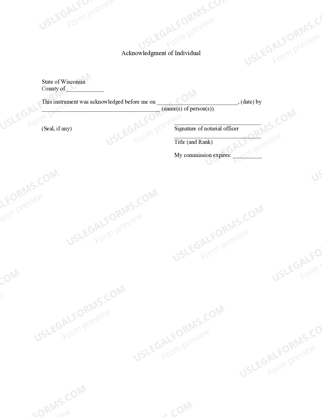 Preview Bill of Sale without Warranty by Individual Seller