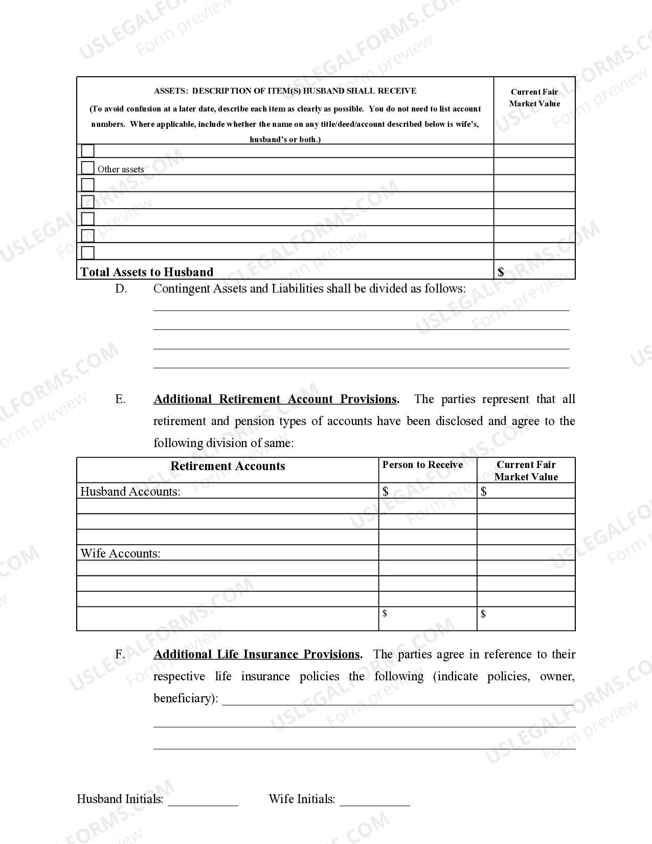 Preview Marital Domestic Separation and Property Settlement Agreement Adult Children Parties May have Joint Property or Debts where Divorce Action Filed