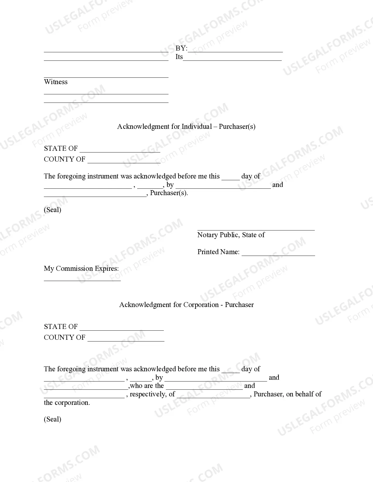 Preview Wisconsin Timber Sale Contract