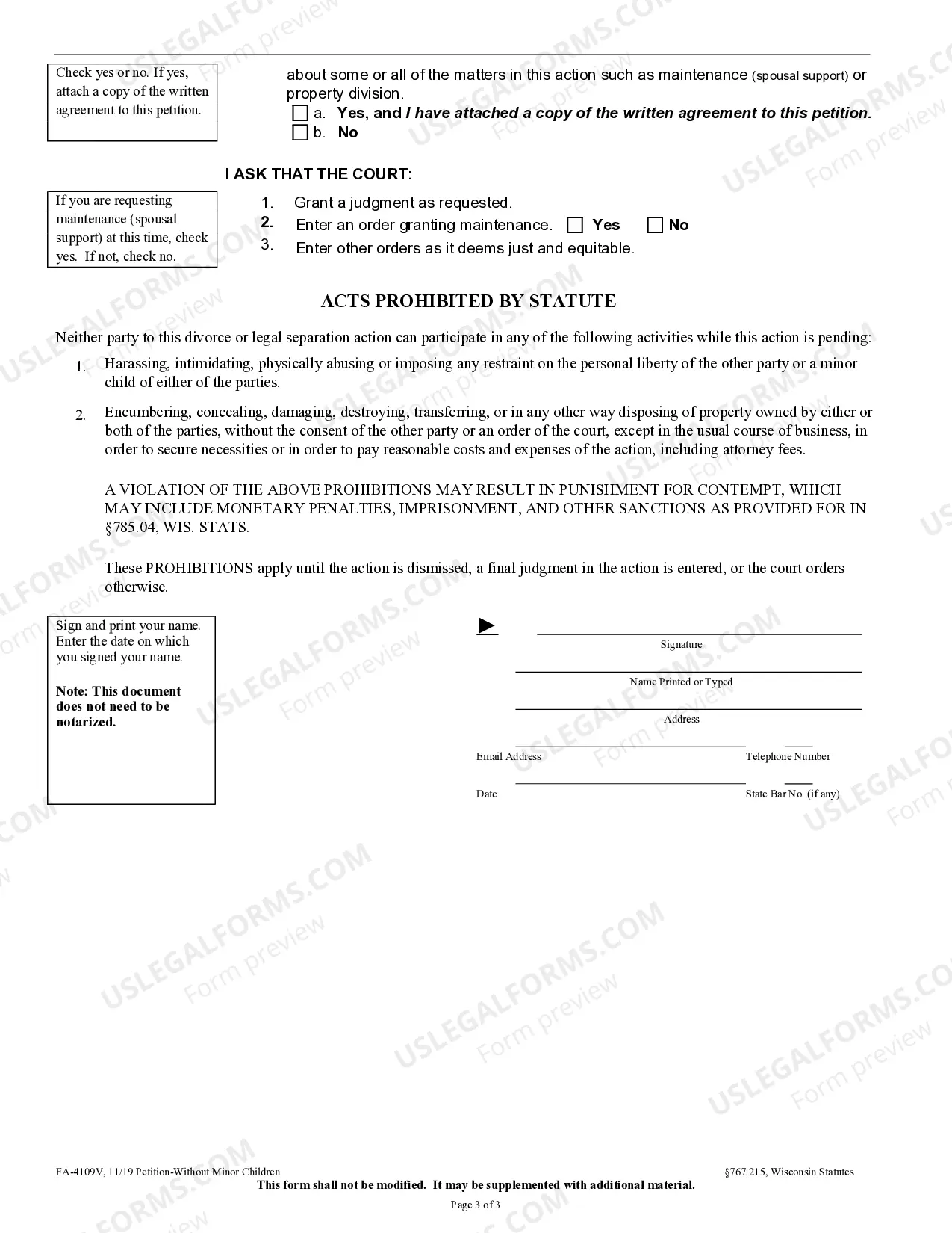 Preview Petition