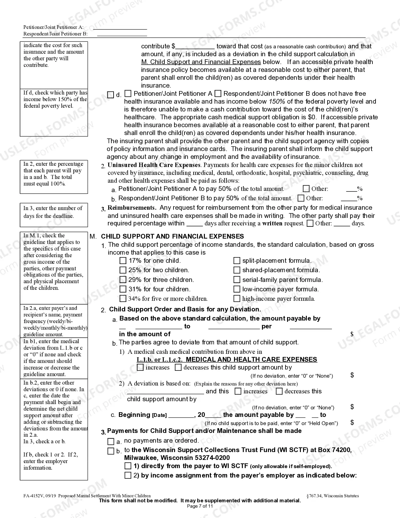 Preview Proposed Marital Settlement Order