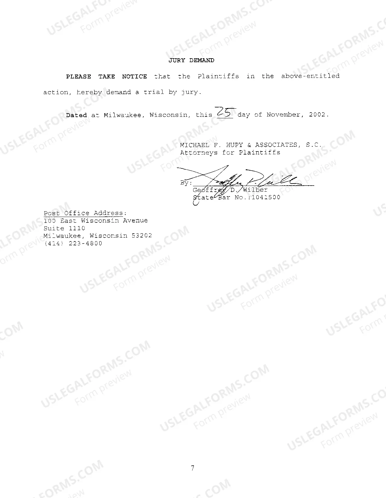 Preview A01 Civil Complaint regarding Two-Vehicle Collision