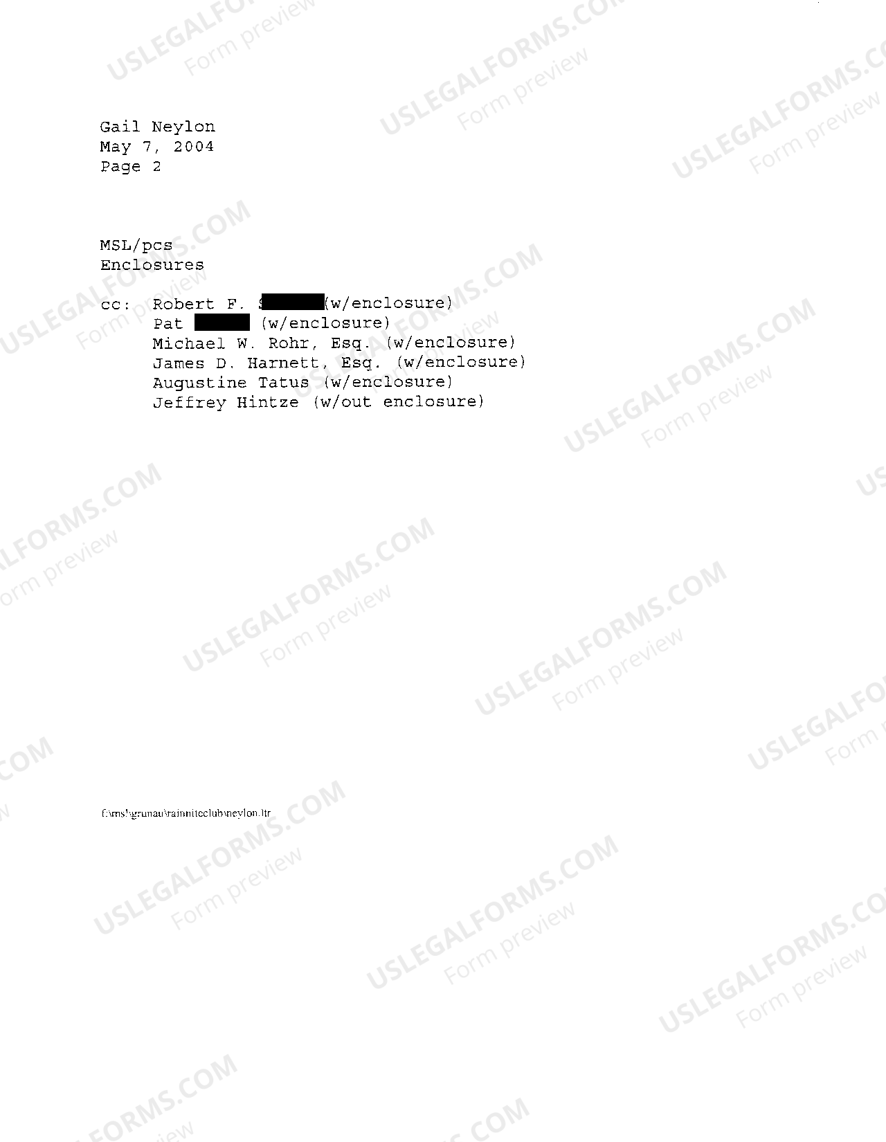 Wisconsin Letter For Copy Of Stipulation And Order For Dismissal ...