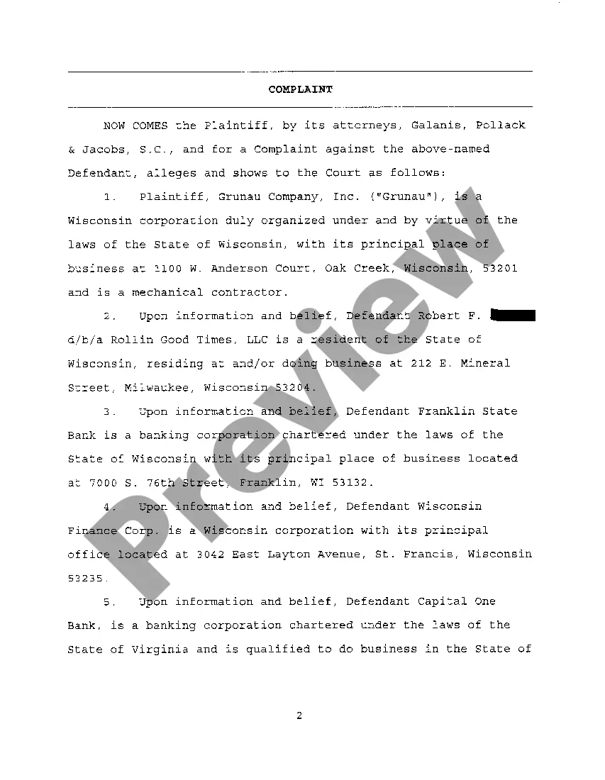 Preview A06 Answer And Affirmative Defenses Of Defendant