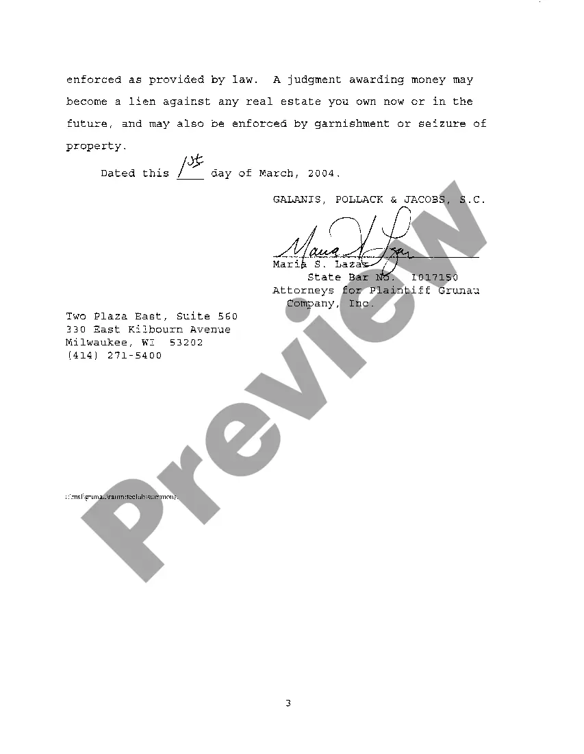 Preview A06 Answer And Affirmative Defenses Of Defendant