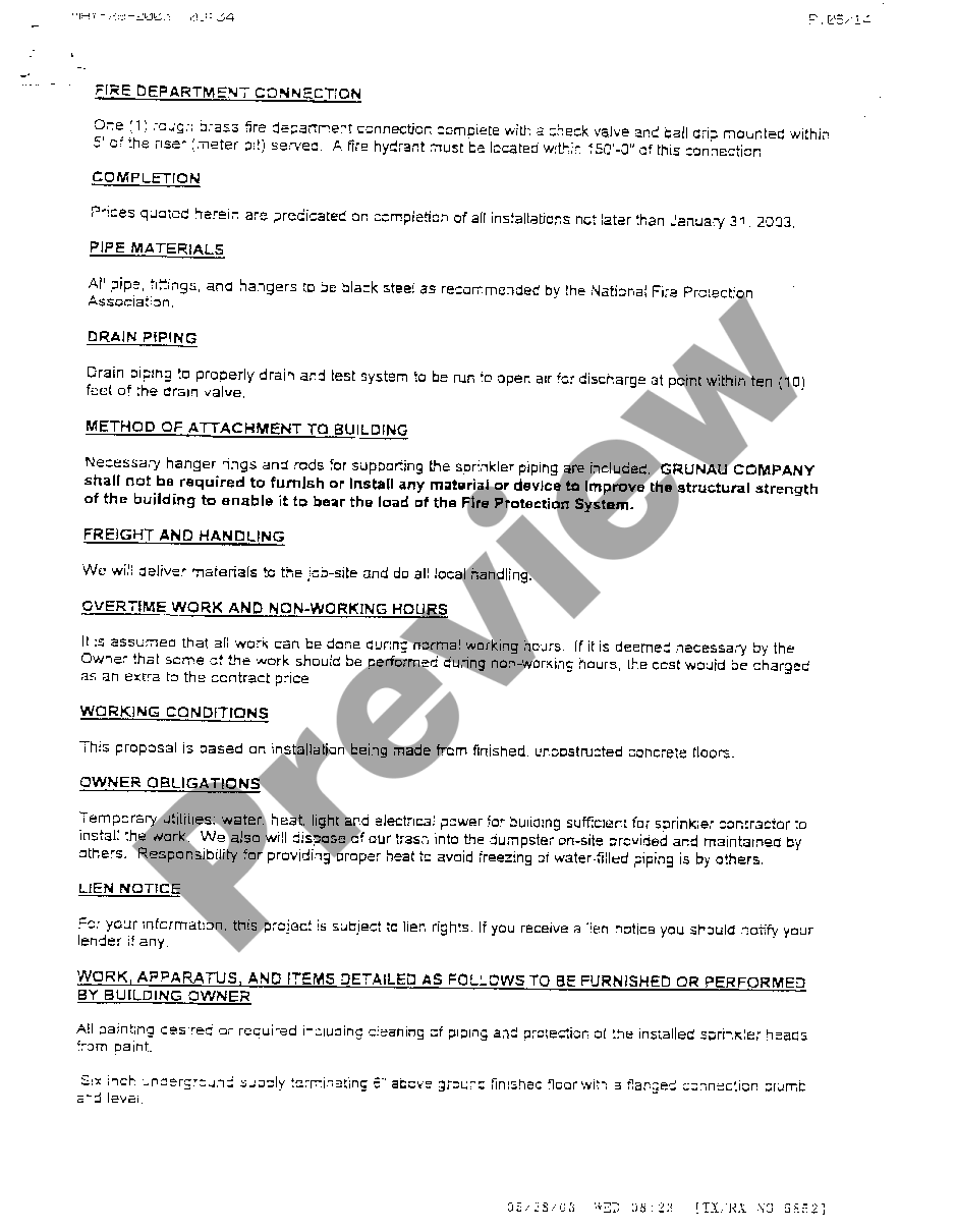 page 2 A04 Notice Of Intention To File Claim For Lien preview