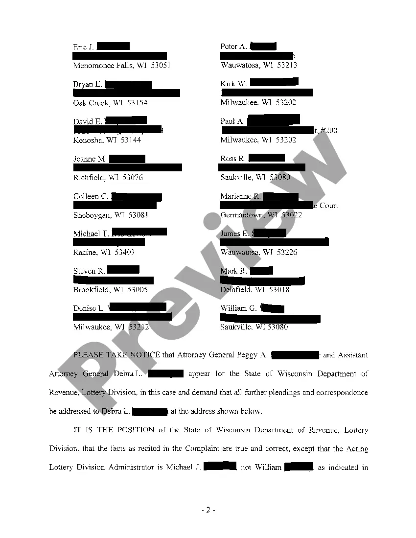 Get A02 Notice Of Appearance And Statement Of Position Preview A02 Notice Of Appearance And Statement Of Position
