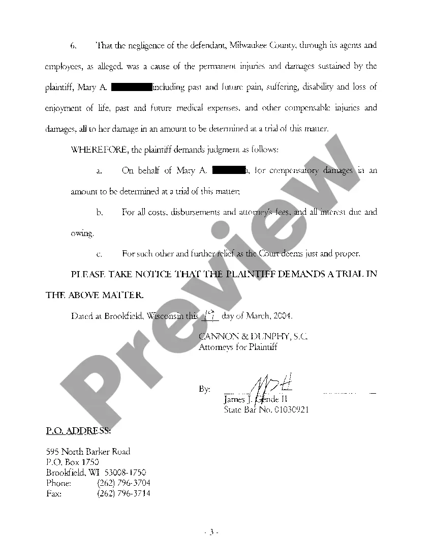 Get A04 Complaint Against Transit Authority for Injuries to Passenger on Bus Preview A04 Complaint Against Transit Authority for Injuries to Passenger on Bus