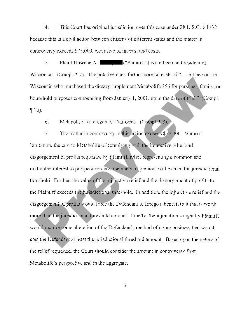 Preview A05 Notice Of Removal to Federal Court