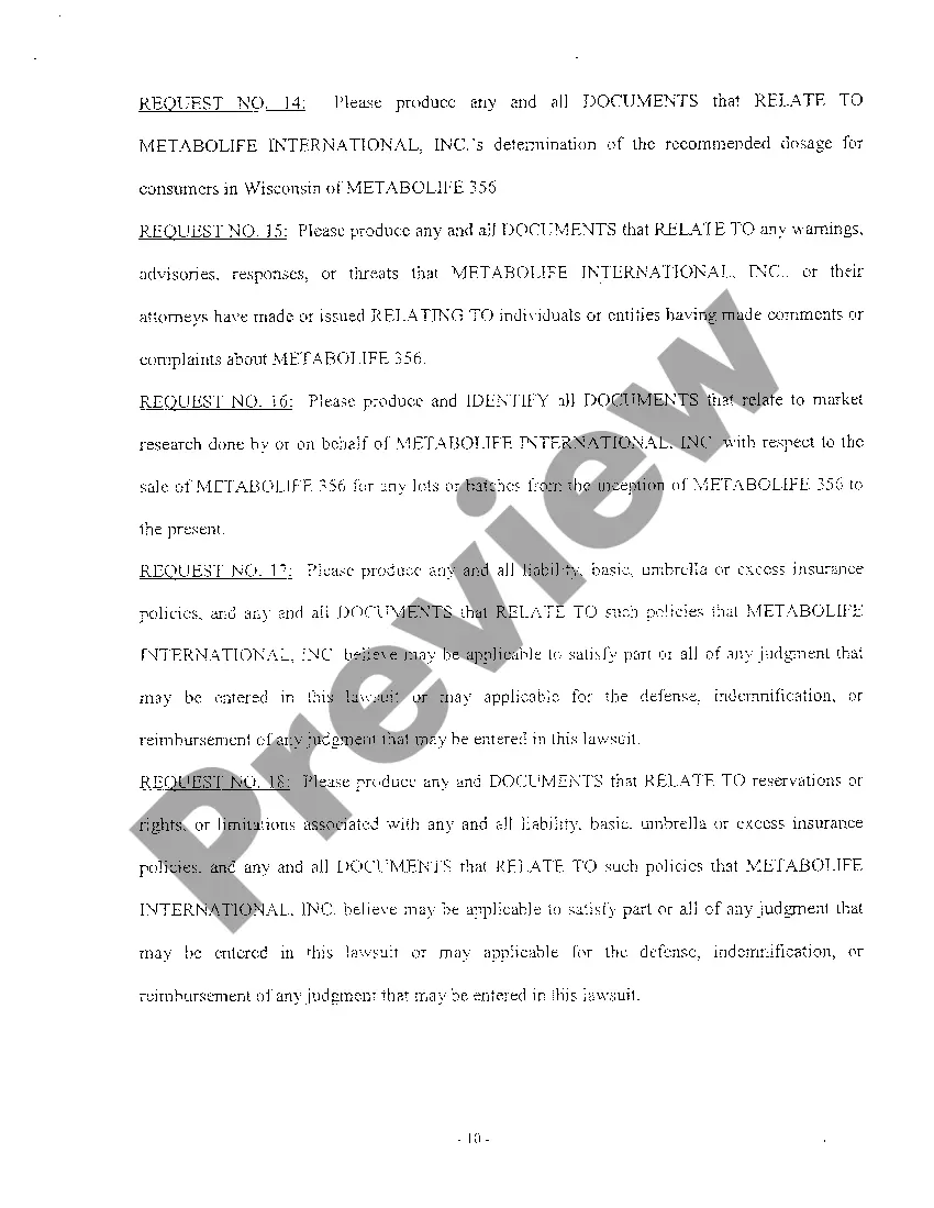 Get A04 Plaintiff's First Set Of Interrogatories And Request For Production Of Documents Preview A04 Plaintiff's First Set Of Interrogatories And Request For Production Of Documents