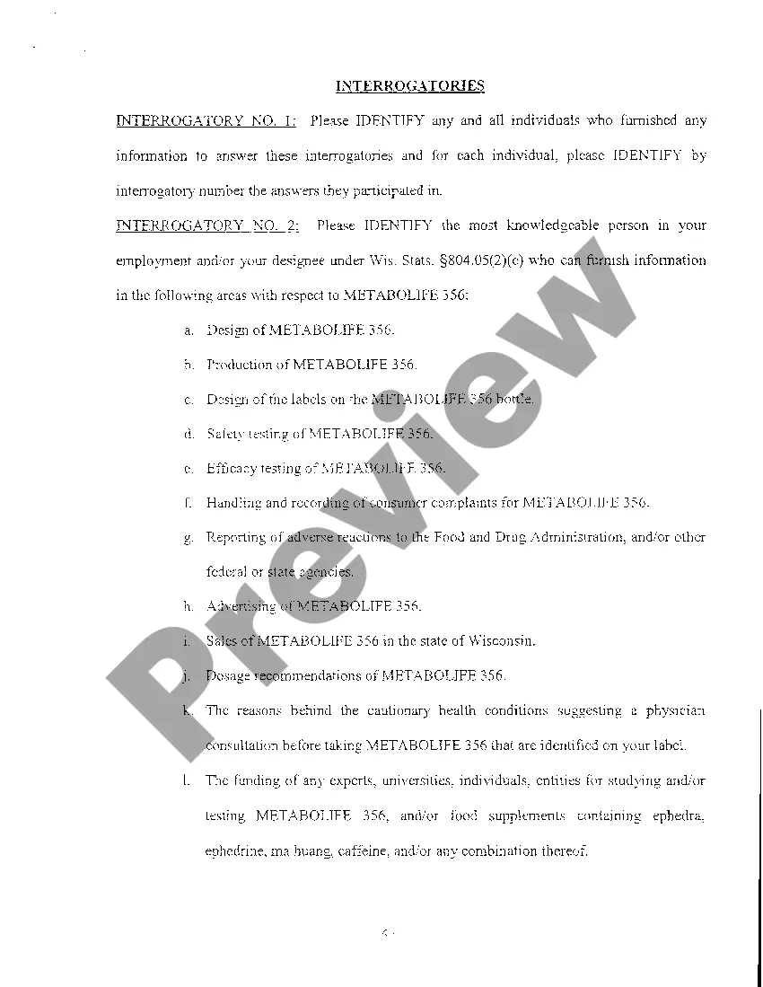 Get A04 Plaintiff's First Set Of Interrogatories And Request For Production Of Documents Preview A04 Plaintiff's First Set Of Interrogatories And Request For Production Of Documents