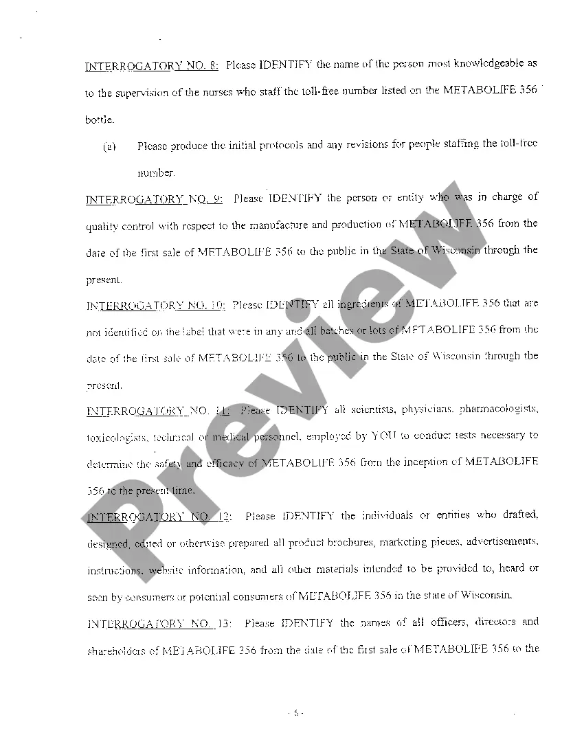 Get A04 Plaintiff's First Set Of Interrogatories And Request For Production Of Documents Preview A04 Plaintiff's First Set Of Interrogatories And Request For Production Of Documents