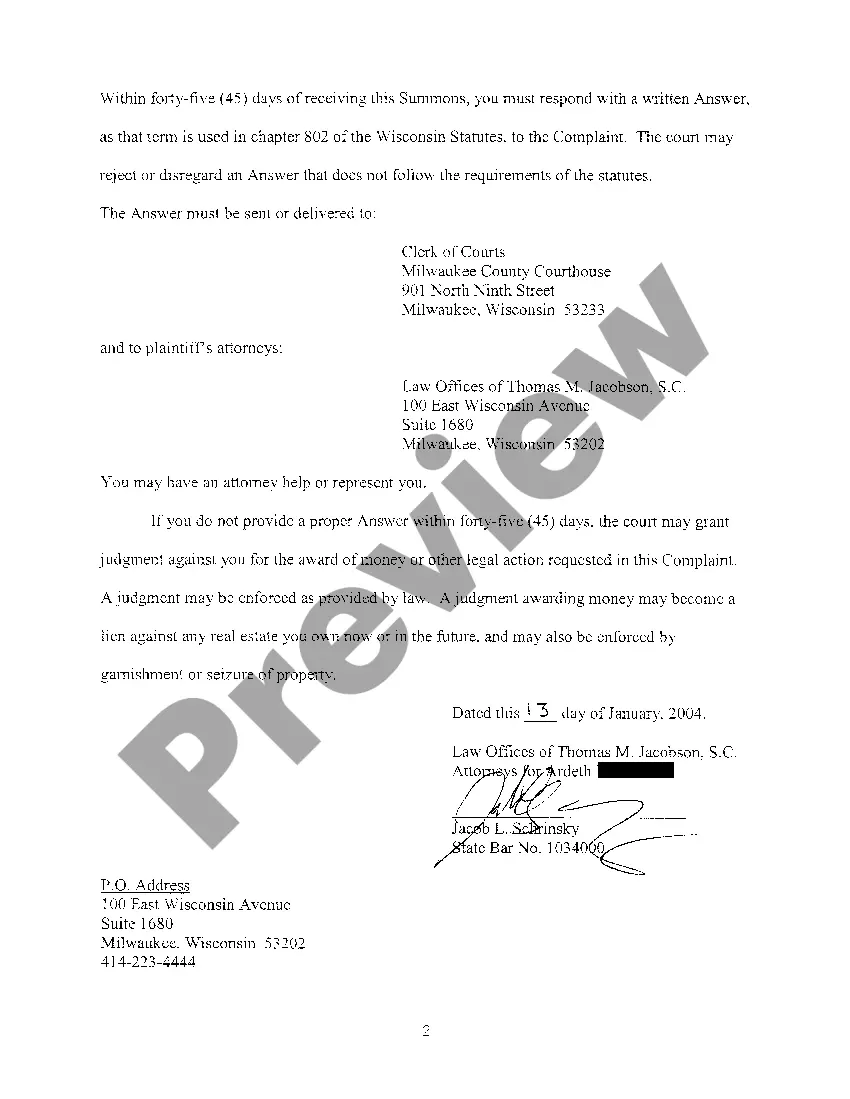 Preview A03 Answer, Crossclaim and Affirmative Defenses