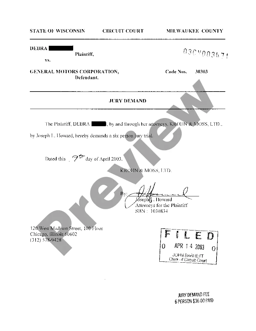 Preview A03 Subpoena Duces Tecum