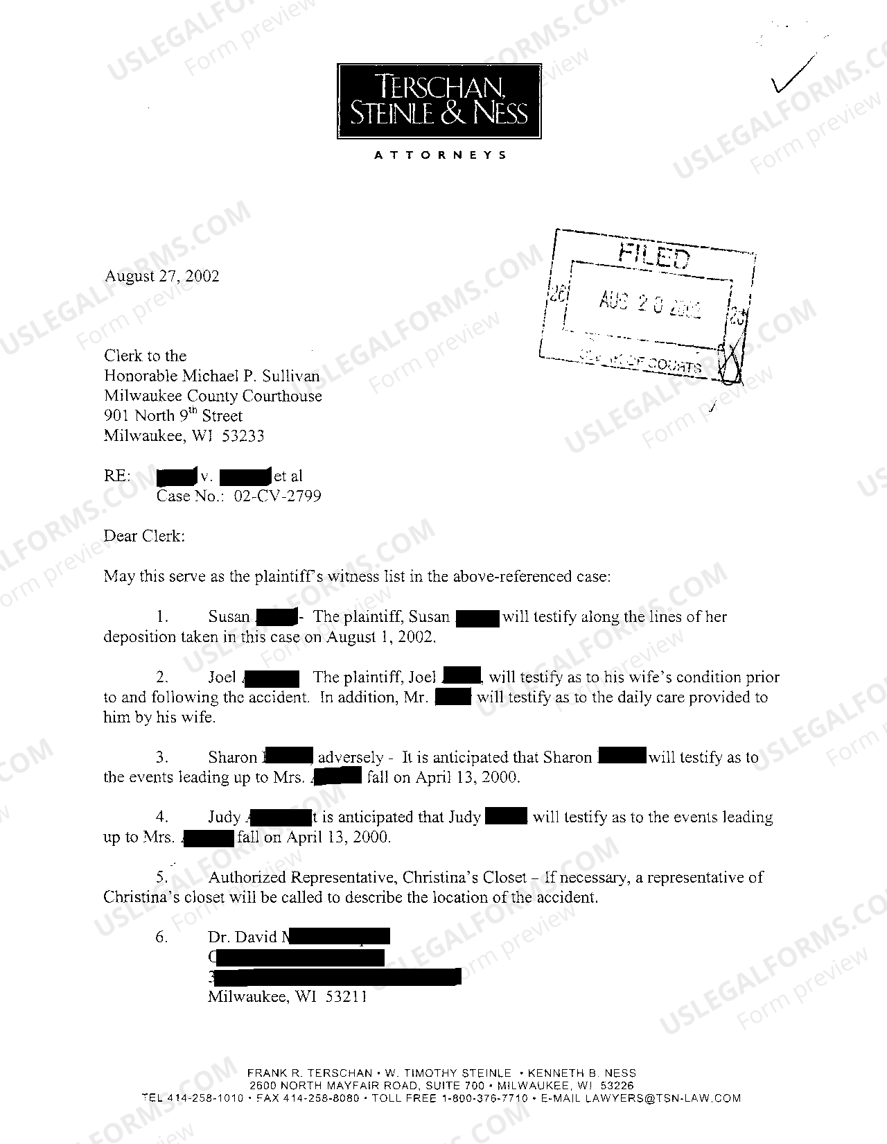 Wisconsin Stipulation And Order For Dismissal Subject To Terms | US ...