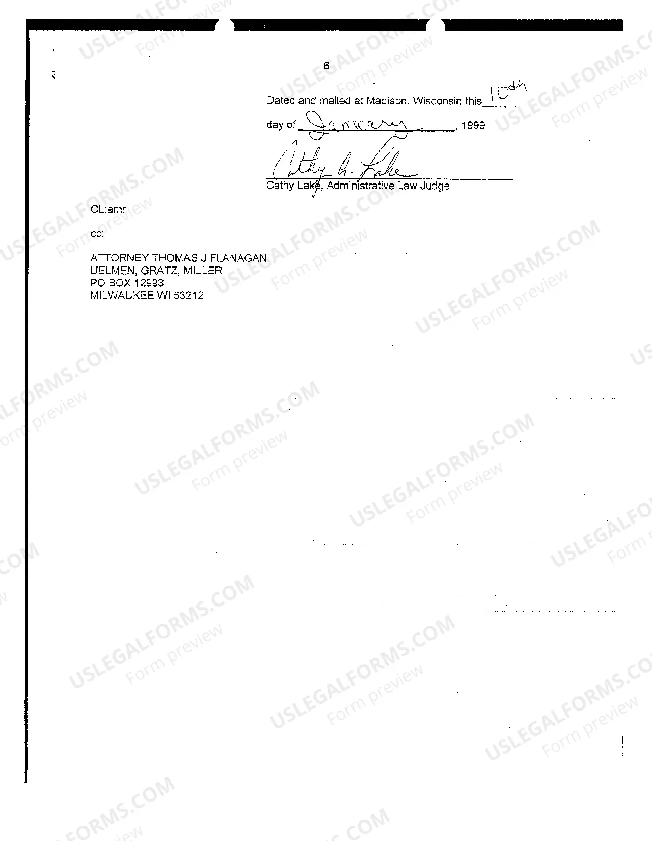 Preview Judgment Pursuant To Wisconsin Statute 102.20