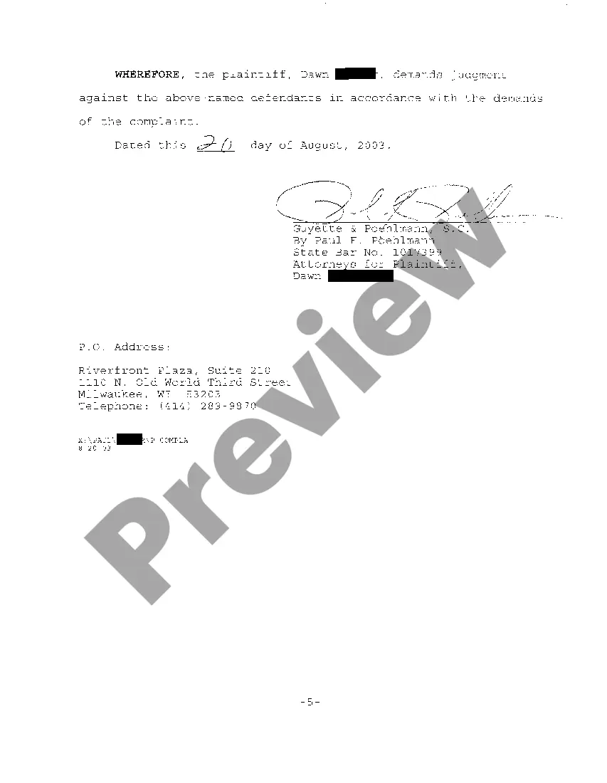 Preview A01 Complaint regarding slip and fall on missing tiles in restaurant floor