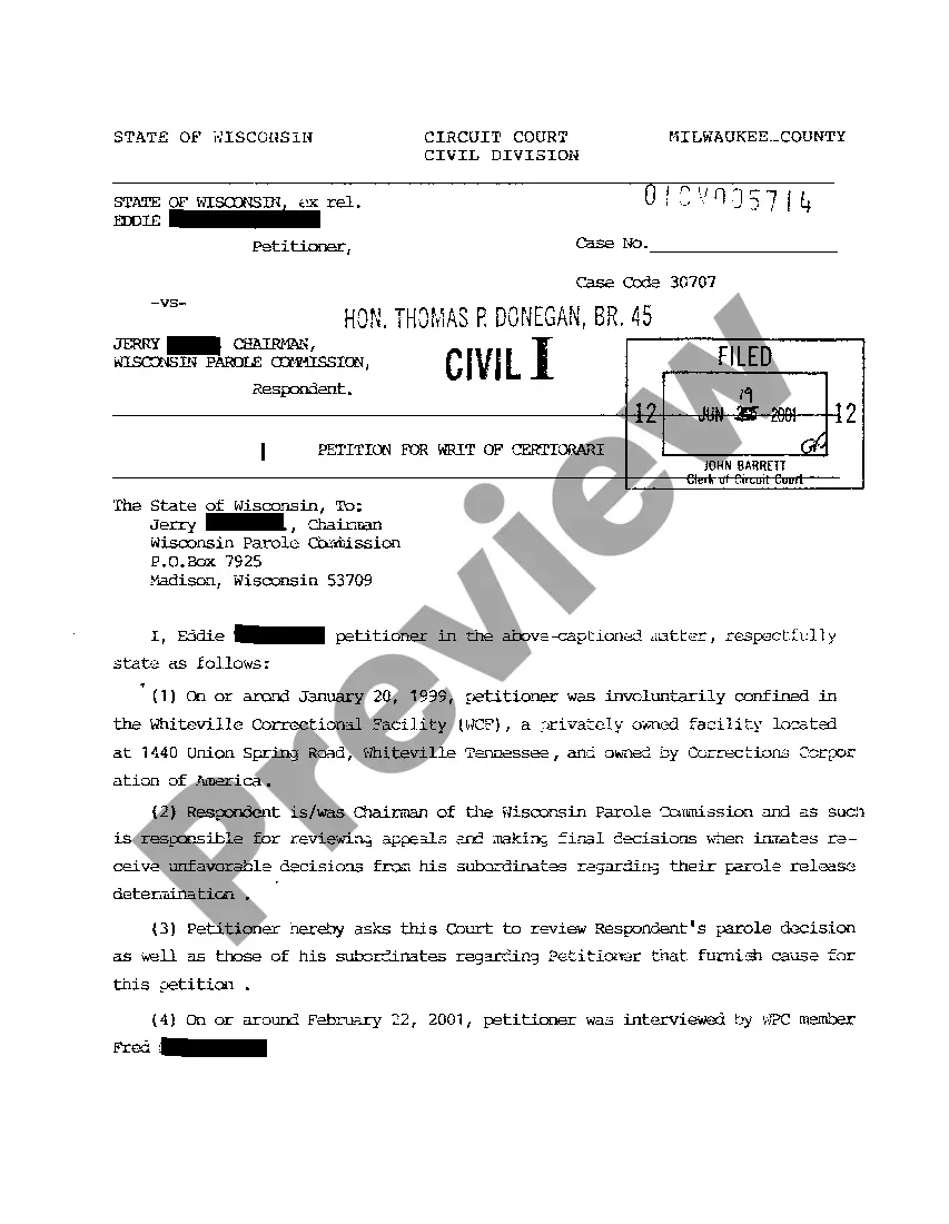 Preview A01 Petition for Writ of Certiorari