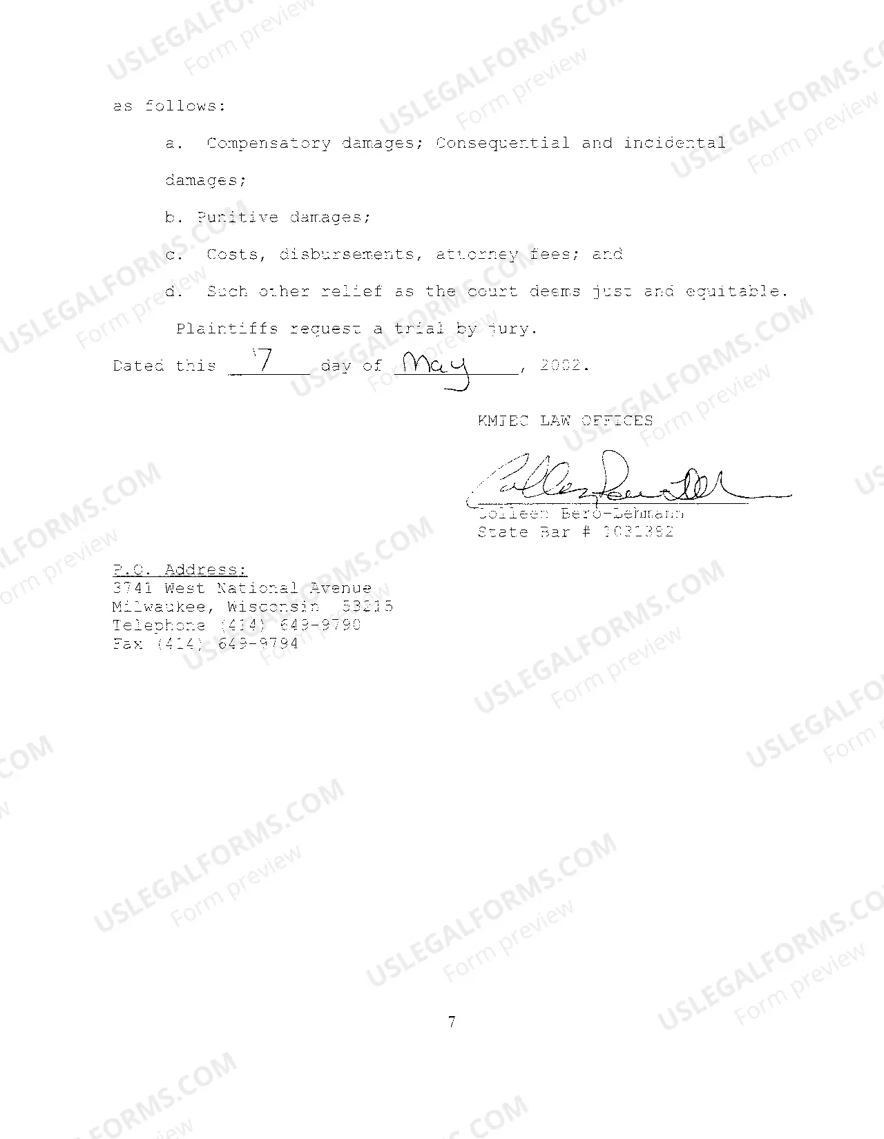 Preview A01 Complaint regarding Intentional Tort claim for False Accusation of Shoplifting